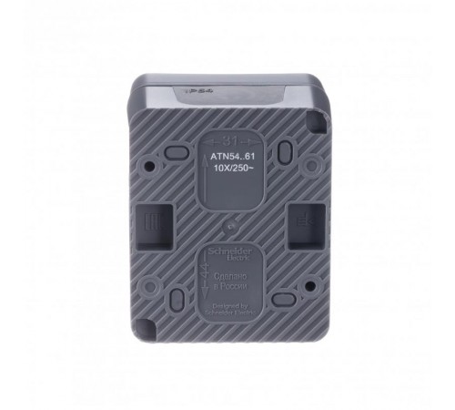 AtlasDesign Profi54 Антрацит О/У Переключатель 1-клавишный 10 АХ   ATN544061  SE