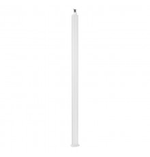 Универсальная колонна алюминиевая с крышкой из алюминия 1 секция, высота 2,77 метра, с возможностью увеличения высоты до 4,05 метра, цвет белый  6531