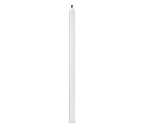 Универсальная колонна алюминиевая с крышкой из алюминия 1 секция, высота 2,77 метра, с возможностью увеличения высоты до 4,05 метра, цвет белый  6531