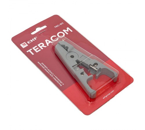 Инструмент для снятия изоляции и оболочки с UTP кабелей TERACOM TRC-S11  TRC-S11  EKF