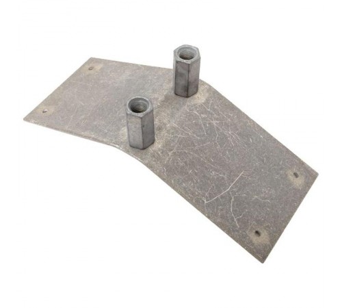 Крепление молниеприёмника D=16 на конёк, угол 130 град. HZ  lp-04003-sp  EKF