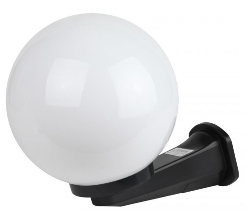 Светильник садово-парковый НБУ 01-60-251 , шар опал с настенным крепежом D=250 mm  Б0048075  ЭРА