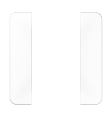 комплект накладок 1гр белый CD501TSAWW Jung