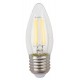 Лампа светодиодная F-LED B35-9w-840-E27 (филамент, свеча, 9Вт, нейтр, E27)  Б0046997  ЭРА