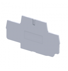 Крышка концевая для клеммы проходной OptiClip EPCXDL2,5-серый  289766  КЭАЗ