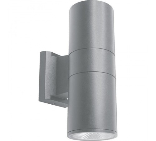 Светодиодный светильник аритектурный 2*10W, 1600Lm, 3000K, серый DH0706  11660  FERON