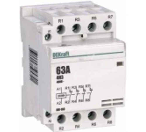 Контактор модульный 4НЗ 63А 230В МК-103  18091DEK  DEKraft