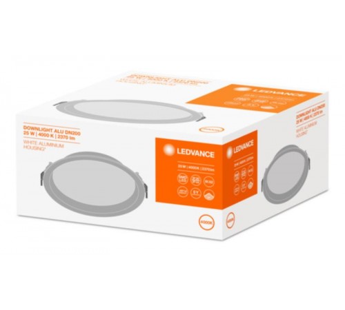 Светодиодный светильник ДВО-25Вт 4000K 2370Лм IP44 белый LEDVANCE  4058075091511  LEDVANCE