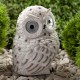 Cветильник садовый декоративный Полярная сова на солнечной батарее ERAFYS01-09 полистоун, 19 см  Б0044841  ЭРА