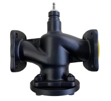Клапан регулирующий 2-ход фланц PN16 DN65 49м/ч -20...+130°С  VGF065  SE