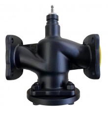 Клапан регулирующий 2-ход фланц PN16 DN65 49м/ч -20...+130°С  VGF065  SE