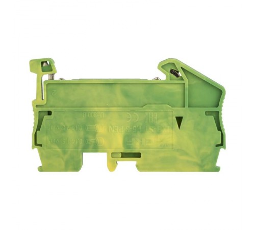 Колодка клеммная самозажимная JXB-ST-2.5 3 вывода земля EKF PROxima  plc-jxb-st-2.5-3-pen  EKF