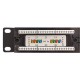 Патч-панель TERACOM PRO 19'' Cat.5E 1U неэкранированная UTP 24 порта RJ-45 Dual IDC  TRP-PPNL-5EUTP-1U24  EKF