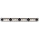 Патч-панель TERACOM PRO 19'' Cat.5E 1U неэкранированная UTP 24 порта RJ-45 Dual IDC  TRP-PPNL-5EUTP-1U24  EKF