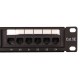 Патч-панель TERACOM PRO 19'' Cat.5E 1U неэкранированная UTP 24 порта RJ-45 Dual IDC  TRP-PPNL-5EUTP-1U24  EKF