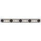 Патч-панель TERACOM PRO 19'' Cat.5E 1U неэкранированная UTP 24 порта RJ-45 Dual IDC  TRP-PPNL-5EUTP-1U24  EKF