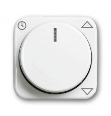 Плата центральная (накладка) для комфортного механизма жалюзи 6419 U, серия Reflex SI, альпийский белый  6430-0-0355   2CKA006430A0355  ABB