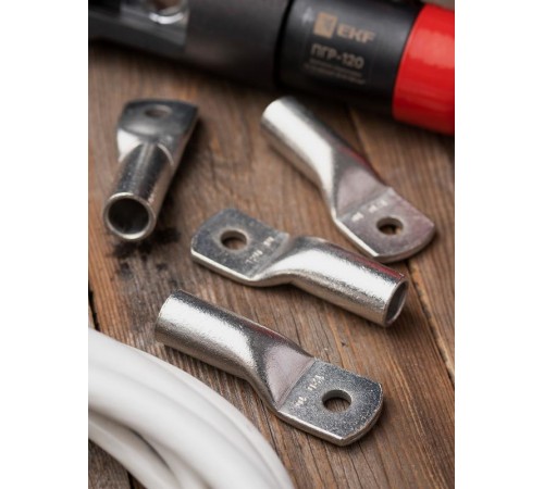 Наконечник медный луженый ТМЛ DIN 120-10 PROxima  tml-din-120-10  EKF