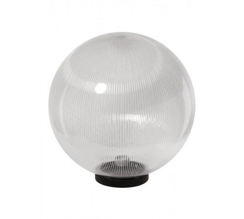Светильник НТУ 03-100-405 шар d=400 мм IP54 (прозрач призма ПММА, основание плоское ПК 145, Е27)  SQ0330-0642  TDM