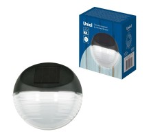 Cветильник садовый декоративный на солнечной батарее USL-F-151/PТ110 BRIGHT 2 светодиода 4000К, 1*АА Ni-Mh акк. в/к. IP44  UL-00006556  Uniel