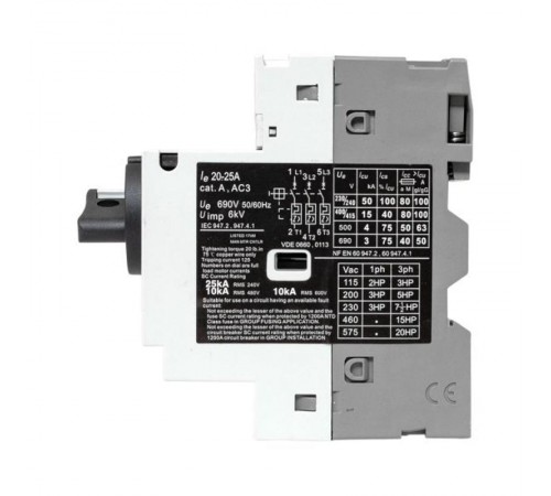 Автомат пуска двигателя GV2P 20-25А EKF  gv2pm-25  EKF