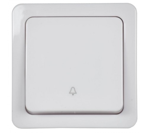 ГЕРМЕС PLUS белый Выключатель 1-клавишный кнопочный О/У IP54 ВСк20-1-0-ГПБ  EVMP13-K01-10-54-EC  IEK
