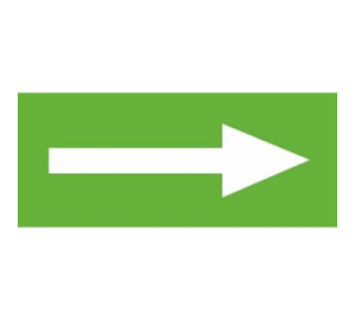 Пиктограмма (наклейка) INFO-SSA-114 стрелка без текста  Б0052435  ЭРА