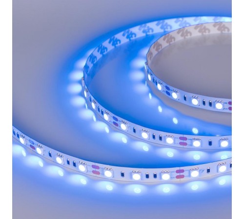 Лента светодиодная RT 2-5000 12V Blue 2x (5060, 300 LED, LUX)  012336  Arlight