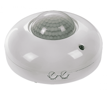 Датчик движения инфракрасный ДД 020B 800Вт 360 гр.6м IP33 белый  4690612033860  IN HOME