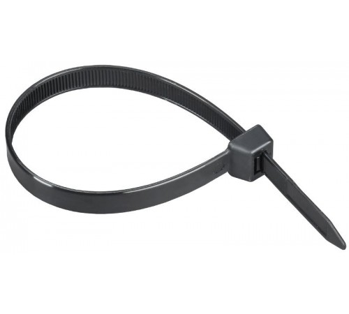 Хомут P6.6 стандартный чёрный 12,4х290мм  UHH30-D124-290-100-K02  IEK