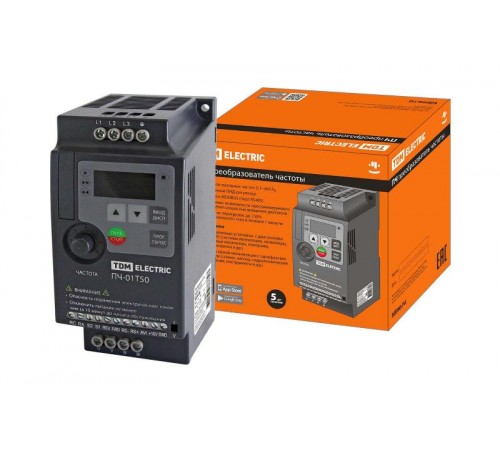 Преобразователь частоты ПЧ-01T50 380В 1,50кВт  SQ0749-0005  TDM