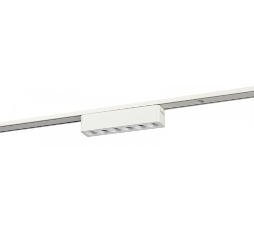 Магнитный трековый светильник  TRM-S5-2-6W4K-WH с направленным светом для тонкой магнитной системы 6Вт 4000К белый  Б0059043  ЭРА