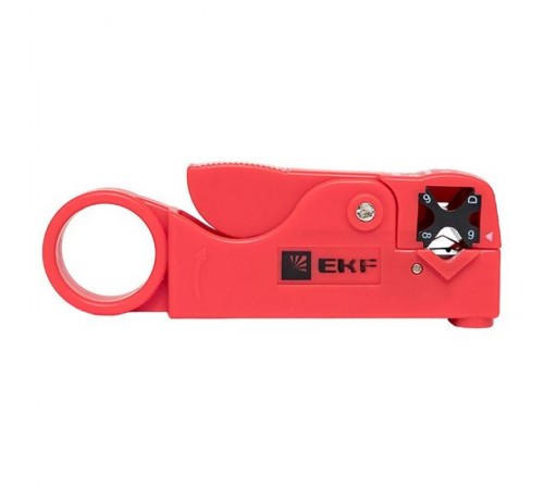 Инструмент для разделки и зачистки коаксиального кабеля TERACOM TRC-S10  TRC-S10  EKF
