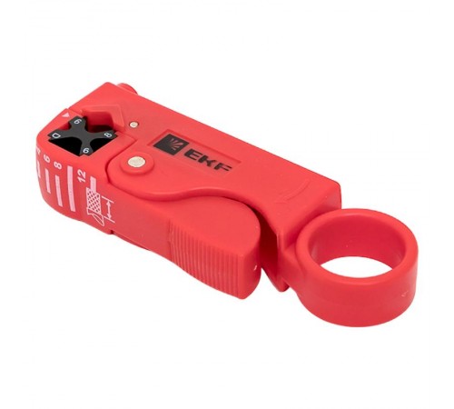 Инструмент для разделки и зачистки коаксиального кабеля TERACOM TRC-S10  TRC-S10  EKF