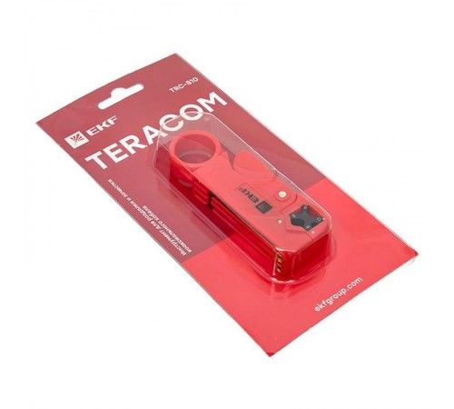 Инструмент для разделки и зачистки коаксиального кабеля TERACOM TRC-S10  TRC-S10  EKF