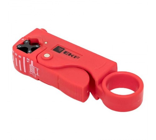 Инструмент для разделки и зачистки коаксиального кабеля TERACOM TRC-S10  TRC-S10  EKF