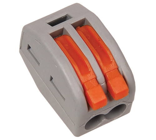 Строительно-монтажная клемма СМК 222-412 многоразовая (аналог Wago 222-412)  UKZ-001-412  IEK