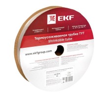 Термоусаживаемая трубка ТУТ 20/10 прозрачная рулон PROxima  tut-20-tr  EKF