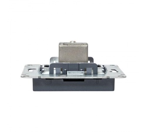 Механизм розетки TV, оконечная, графит Эпика  UP1-SOG-TV-3 EKF