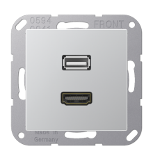 Мультимедиа разъём MAA1163AL Jung