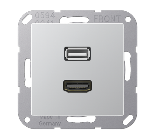 Мультимедиа разъём MAA1163AL Jung