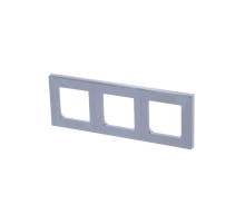 ABB Levit Серый / белый Рамка 3-ая  3901H-A05030 16W  2CHH015030A6016  ABB