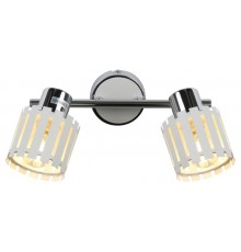 Светильник настенно-потолочный спот Liese 7027-702 2 x E14 40 Вт поворотный  Б0051972  Rivoli