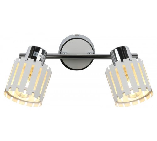 Светильник настенно-потолочный спот Liese 7027-702 2 x E14 40 Вт поворотный  Б0051972  Rivoli