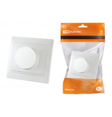 Светорегулятор поворотный RL 600 Вт белый "Таймыр"   SQ1814-0024  TDM