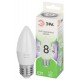 Лампа светодиодная  GREEN LINE LED B35-8W-865-E27 GL E27 8 Вт свеча холодный свет  Б0067136  ЭРА