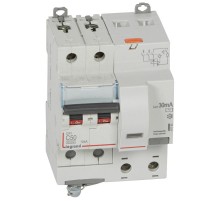 Выключатель автоматический дифференциального тока DX3 6000 2п 50А С 30мА тип AС (4 мод)  411163  Legrand