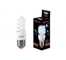 Лампа энергосберегающая КЛЛ-FSТ2-9 Вт-4000 К-Е27 (32х99 мм)  SQ0323-0065  TDM