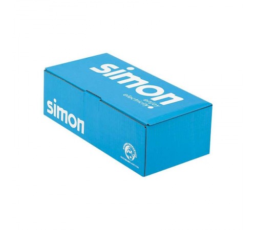 Simon Connect Телеблок на 3 механизма К45, алюминий  KTL203  Simon