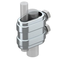 Соединительный зажим для прутка продольный (223 O DIN ZN)  5335140  OBO Bettermann